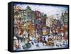 St. Lawrence Blvd (Montreal)-Bill Bell-Framed Stretched Canvas