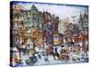 St. Lawrence Blvd (Montreal)-Bill Bell-Stretched Canvas