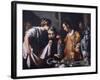 St. Lawrence Distributing the Riches of the Church, C.1625-Bernardo Strozzi-Framed Giclee Print