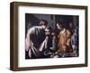 St. Lawrence Distributing the Riches of the Church, C.1625-Bernardo Strozzi-Framed Giclee Print