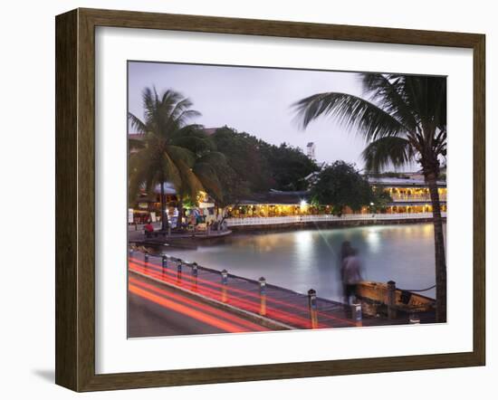 St. Lawrence Gap, Bridgetown, Barbados, West Indies, Caribbean, Central America-Angelo Cavalli-Framed Photographic Print