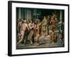 St Lawrence Giving Out Alms-Palma Il Giovane-Framed Giclee Print