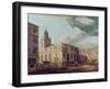 St. Lawrence Jewry and the Guildhall-Thomas Malton-Framed Giclee Print