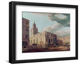 St. Lawrence Jewry and the Guildhall-Thomas Malton-Framed Giclee Print