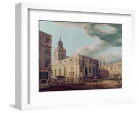 St. Lawrence Jewry and the Guildhall-Thomas Malton-Framed Giclee Print