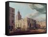 St. Lawrence Jewry and the Guildhall-Thomas Malton-Framed Stretched Canvas