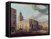 St. Lawrence Jewry and the Guildhall-Thomas Malton-Framed Stretched Canvas