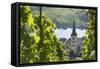 St. Lawrence's Church, Bremm, Rhineland-Palatinate, Germany, Europe-Ian Trower-Framed Stretched Canvas