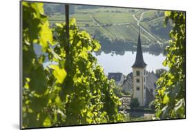 St. Lawrence's Church, Bremm, Rhineland-Palatinate, Germany, Europe-Ian Trower-Mounted Photographic Print