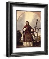 St. Lawrence-Francisco de Zurbarán-Framed Giclee Print