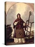 St. Lawrence-Francisco de Zurbarán-Stretched Canvas