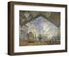 St. Lazare Station-Claude Monet-Framed Giclee Print