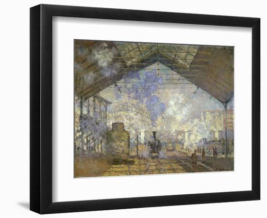 St. Lazare Station-Claude Monet-Framed Giclee Print