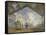 St. Lazare Station-Claude Monet-Framed Stretched Canvas