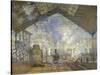 St. Lazare Station-Claude Monet-Stretched Canvas