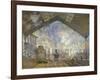 St. Lazare Station-Claude Monet-Framed Giclee Print