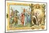 St Leo the Great Stops Attila the Hun's Conquest of Italy, 452-null-Mounted Giclee Print