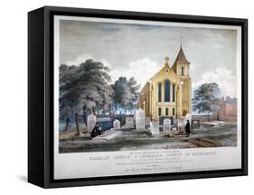 St Leonard's Church, Bromley-By-Bow, London, C1860-H Jones-Framed Stretched Canvas