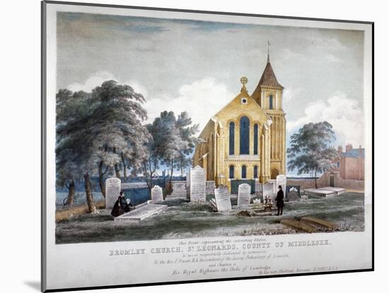 St Leonard's Church, Bromley-By-Bow, London, C1860-H Jones-Mounted Giclee Print