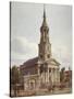 St Leonard's Church, Shoreditch, London, 1811-John Coney-Stretched Canvas