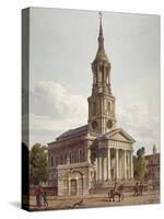 St Leonard's Church, Shoreditch, London, 1811-John Coney-Stretched Canvas