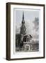 St Leonard's Church, Shoreditch, London, 1814-Thomas Hosmer Shepherd-Framed Giclee Print
