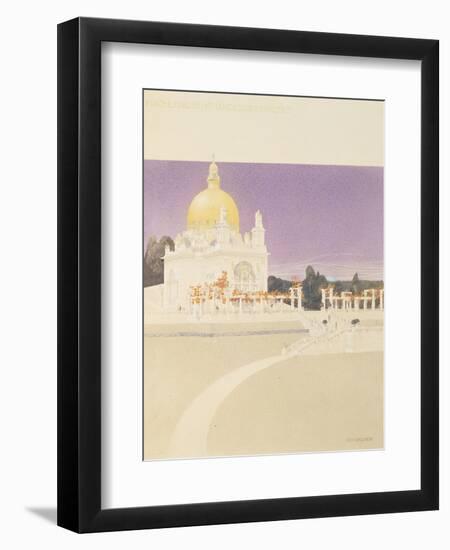 St. Leopold's, Church of the Steinhof Asylum (Kirche Am Steinhof), 1902-07-Otto Wagner-Framed Premium Giclee Print