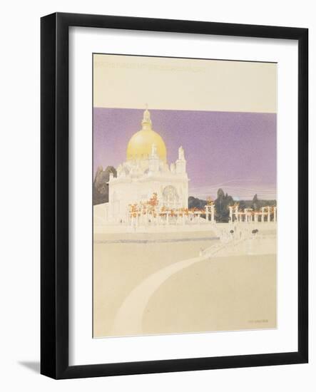 St. Leopold's, Church of the Steinhof Asylum (Kirche Am Steinhof), 1902-07-Otto Wagner-Framed Giclee Print