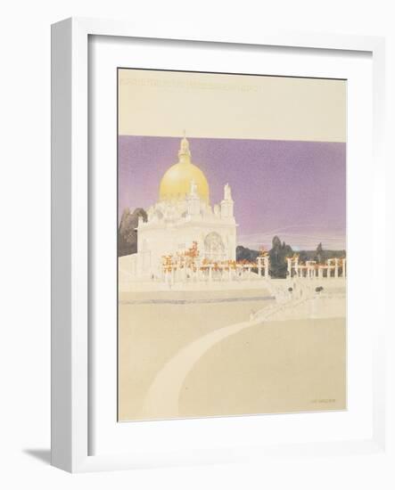 St. Leopold's, Church of the Steinhof Asylum (Kirche Am Steinhof), 1902-07-Otto Wagner-Framed Giclee Print