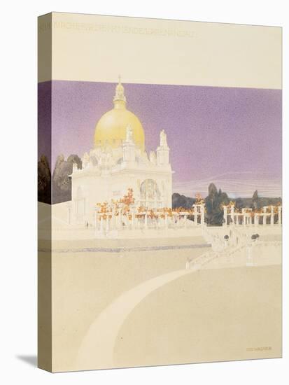 St. Leopold's, Church of the Steinhof Asylum (Kirche Am Steinhof), 1902-07-Otto Wagner-Stretched Canvas