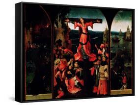 St. Liberata Triptych-Hieronymus Bosch-Framed Stretched Canvas