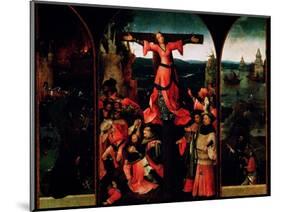 St. Liberata Triptych-Hieronymus Bosch-Mounted Premium Giclee Print