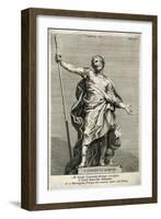 St Longinus, Martyr, 1696-H Frezza-Framed Art Print