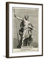 St Longinus, Martyr, 1696-H Frezza-Framed Art Print