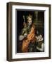 St. Louis (1215-70) and His Page, circa 1585-90-El Greco-Framed Giclee Print