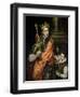 St. Louis (1215-70) and His Page, circa 1585-90-El Greco-Framed Giclee Print