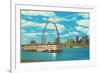 St. Louis Arch and Mississippi River-null-Framed Art Print