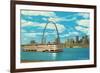 St. Louis Arch and Mississippi River-null-Framed Art Print