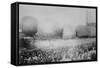 St. Louis Balloon Race with Hot Air Balloons-null-Framed Stretched Canvas