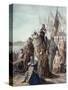 St. Louis Before Damietta, Egypt, 6th Crusade-Gustave Doré-Stretched Canvas