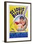 St. Louis Blues, Lloyd Nolan, Dorothy Lamour, 1939-null-Framed Art Print