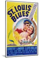 St. Louis Blues, Lloyd Nolan, Dorothy Lamour, 1939-null-Mounted Art Print