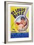 St. Louis Blues, Lloyd Nolan, Dorothy Lamour, 1939-null-Framed Art Print