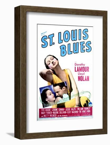 St. Louis Blues - Movie Poster Reproduction-null-Framed Photo