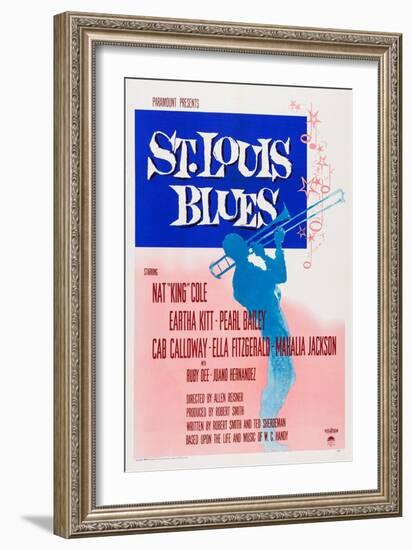 St. Louis Blues-null-Framed Art Print