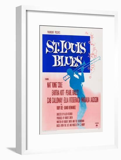 St. Louis Blues-null-Framed Art Print