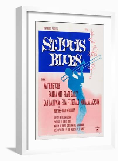 St. Louis Blues-null-Framed Art Print