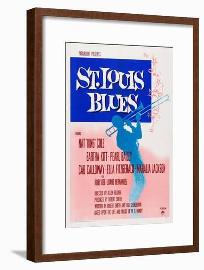 St. Louis Blues-null-Framed Art Print