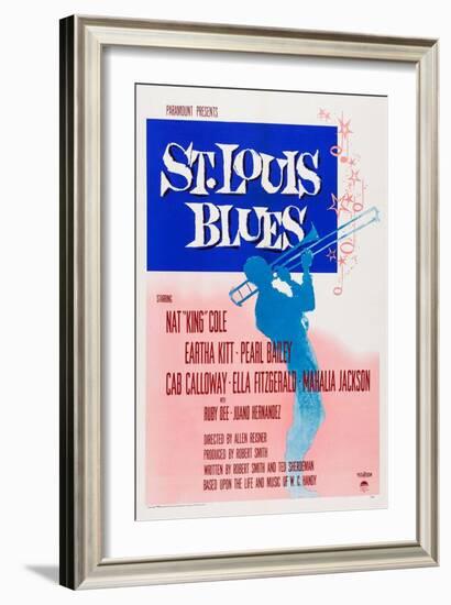 St. Louis Blues-null-Framed Art Print