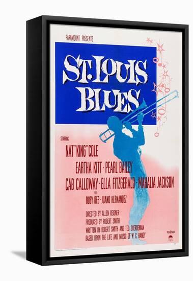 St. Louis Blues-null-Framed Stretched Canvas